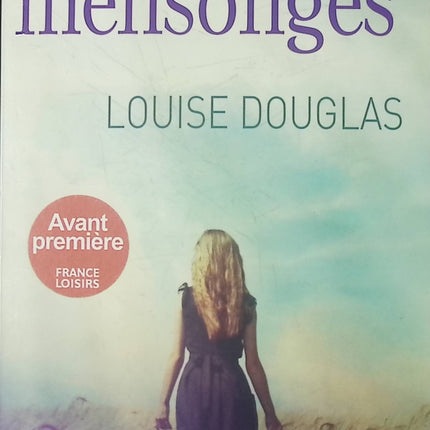 Roman contemporain suspense et drame – Nos mensonges Louise Douglas - Livre