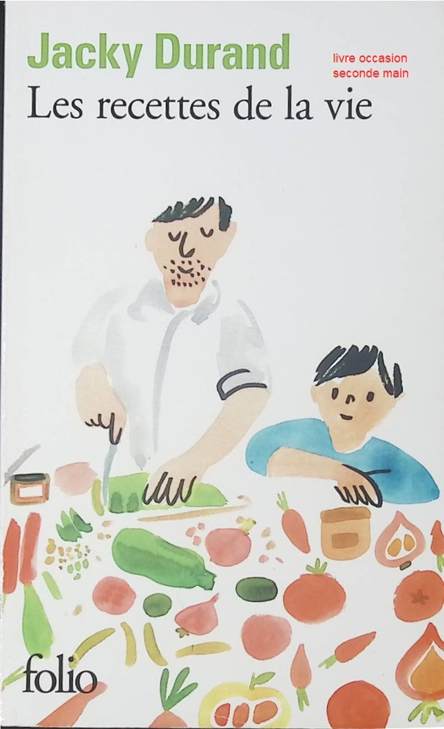 Roman contemporain drame familial Les recettes de la vie – souvenirs, émotions, transmission – Jacky Durand - livre
