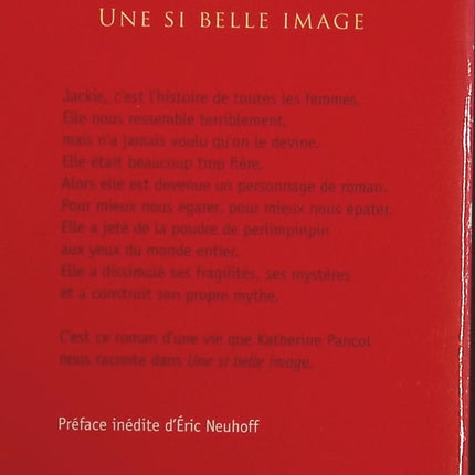 Une si belle image - Katherine Pancol - livre