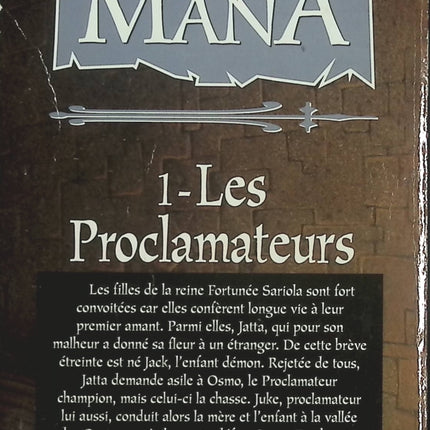Le livre de Mana - Tome 1 - Les Proclamateurs - Ian Watson - livre