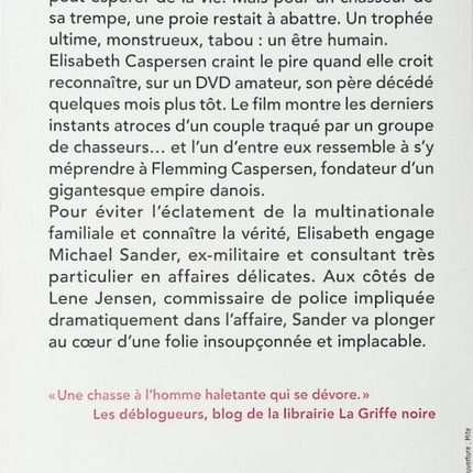 Roman thriller policier Trophée – enquête, suspense, crimes, psychologie – Steffen Jacobsen - livre