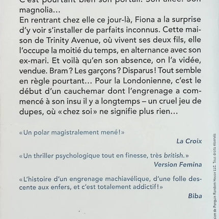 Chez nous - Louise Candlish - Thriller psychologique à suspense - Roman poche d'occasion - Livre