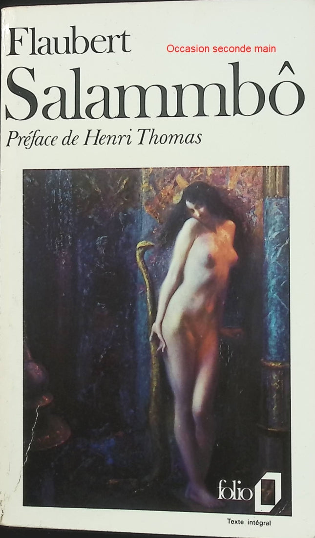 Salammbô - Gustave Flaubert - Roman historique classique - Livre poche d'occasion - Livre