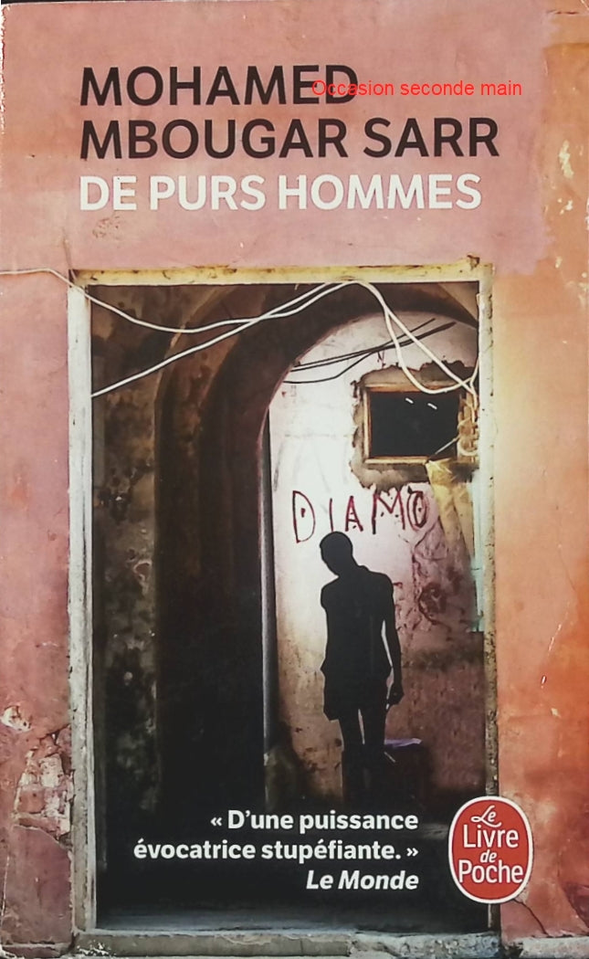 De purs hommes - Mohamed Mbougar Sarr - Roman contemporain africain - Livre poche d'occasion - Livre