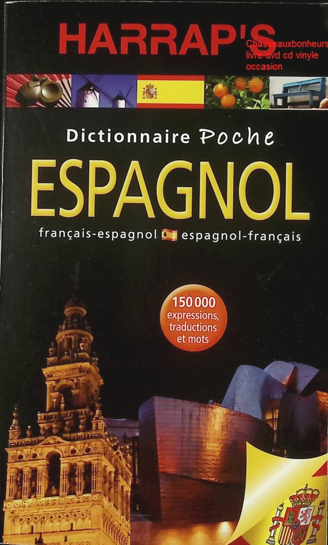Dictionnaire Harrap’s Poche Espagnol – Français-Espagnol – outil linguistique pratique et complet - Livre