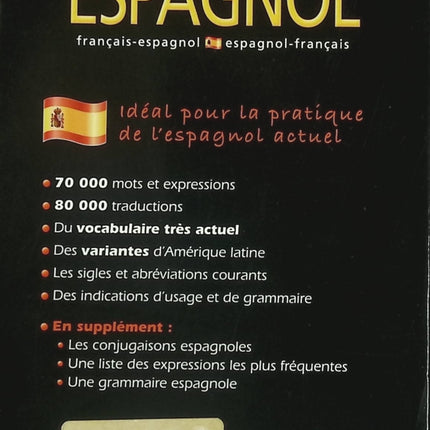 Dictionnaire Harrap’s Poche Espagnol – Français-Espagnol – outil linguistique pratique et complet - Livre
