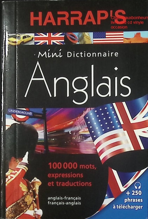 Harrap’s Mini Anglais – dictionnaire et guide pratique pour apprendre l’anglais - Livre