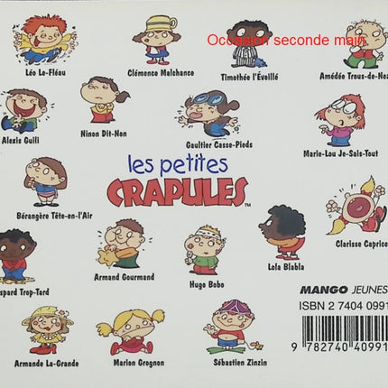 Clémence Malchance – Tony Garth – Les Petites Crapules – Album jeunesse drôle dès 3 ans - Livre