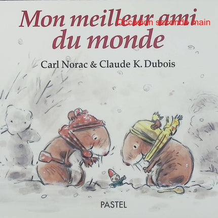Mon meilleur ami du monde – Carl Norac – Album jeunesse sur l’amitié et la séparation - Livre