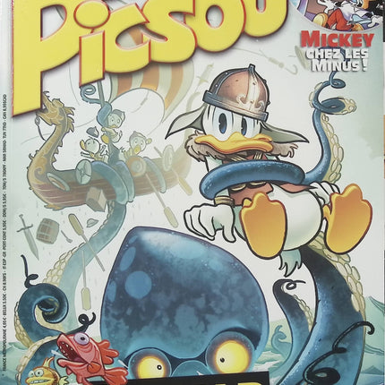 Méga Picsou N°1 – Donald Viking – BD Disney – Picsou, Donald et aventures nordiques - Livre BD