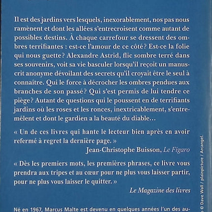 Garden of Love – Marcus Malte | Roman contemporain intense, poétique et émotionnel – livre d’occasion - livre