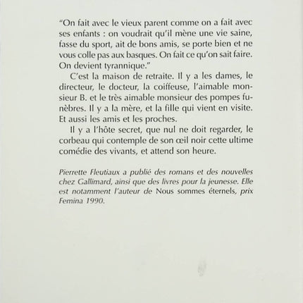 Des phrases courtes, ma chérie – Pierrette Fleutiaux | Roman émotion & style - livre