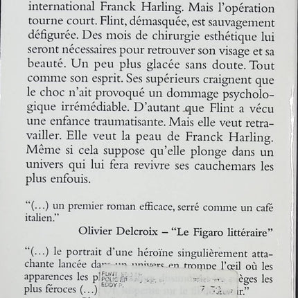 Flint – Paul Eddy | Roman aventure, survie et récit émotionnel – livre d’occasion - livre