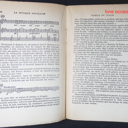La musique française de la marseillaise a la mort de Berlioz - Paul Landormy - Livre