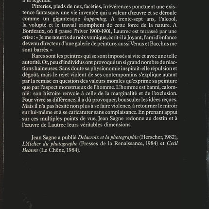Toulouse-Lautrec - Jean Sagne - Livre