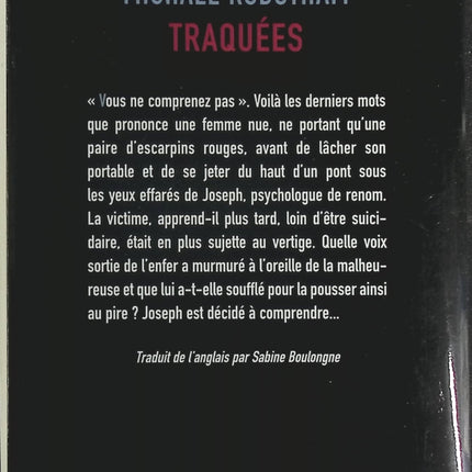 Traquées – Michael Robotham – Thriller psychologique enquête disparition suspense Australie – Livre d’occasion - Livre
