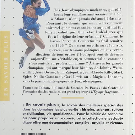 Histoire des Jeux Olympiques - Françoise Inizan - Livre