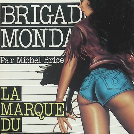 La marque du taureau – Michel Brice & Gérard de Villiers – Brigade Mondaine n°38 – Roman policier d'occasion - Livre