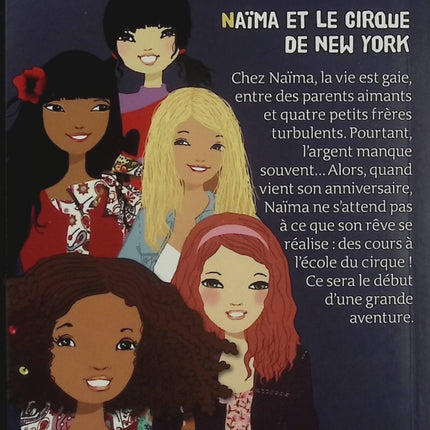 Kinra Girls – Naïma et le cirque de New York – Moka, Anne Cresci – roman jeunesse, aventure, cirque, New York et amitié - Livre