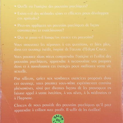 Edgar Cayce – Éveillez vos pouvoirs psychiques, exploration de la perception intuitive, des facultés extrasensorielles et du développement spirituel - Livre