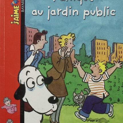 Panique au jardin public – Henriette Bichonnier & Rosy – Roman jeunesse – Aventure et humour - Livre
