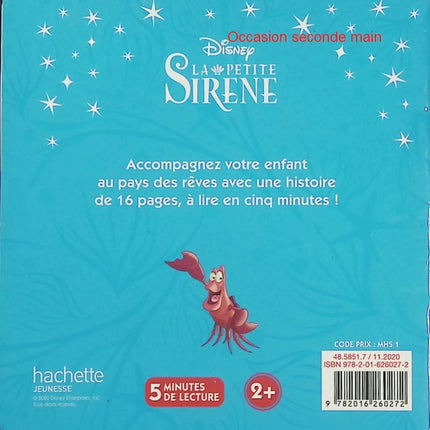 La Petite Sirène – Mon Histoire du Soir – Disney Princesses – histoire du film, conte de fées et aventure sous-marine - Livre