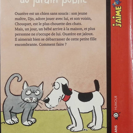 Panique au jardin public – Henriette Bichonnier & Rosy – Roman jeunesse – Aventure et humour - Livre