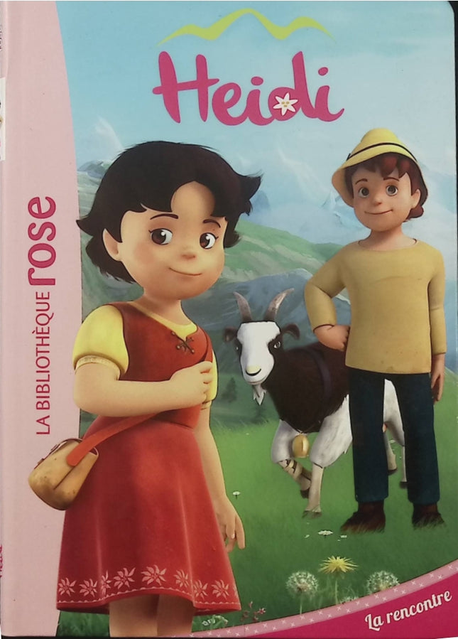 Heidi Tome 1 – La rencontre – Bibliothèque Rose – Livre jeunesse - Livre