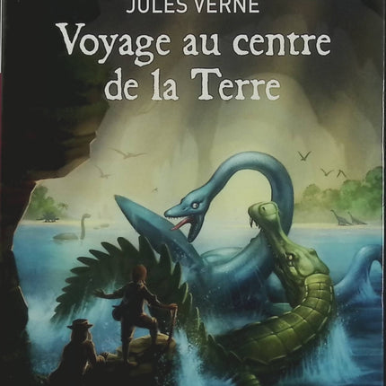 Voyage au centre de la Terre – Jules Verne, texte abrégé, aventure fantastique et exploration souterraine - Livre