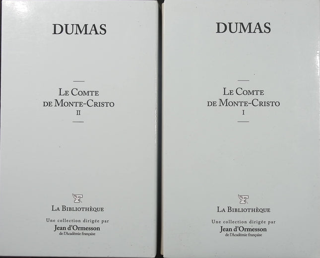 Le Comte de Monte-Cristo – 1re et 2e parties – Alexandre Dumas – La Bibliothèque du Figaro - Livre