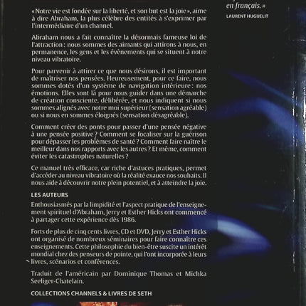 Abraham parle Tome 1 – Un nouveau commencement – Jerry Hicks, spiritualité, loi de l’attraction et développement personnel - Livre