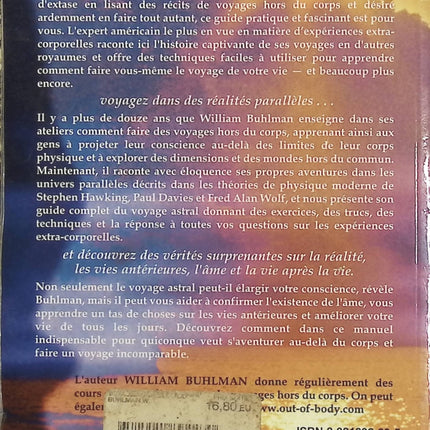 Voyage au-delà du corps – William Buhlman, exploration des expériences hors du corps et des univers intérieurs - Livre