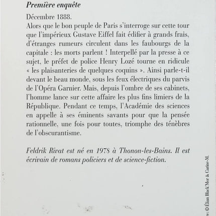La 25e heure – Feldrik Rivat – Roman fantastique, science-fiction, voyage dans le temps, mystère et aventure - Livre