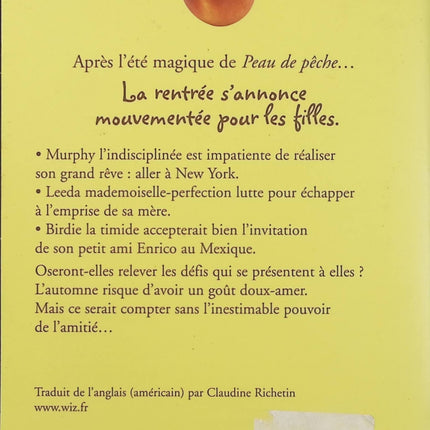 Secrets de Pêches – Jodi Lynn Anderson, roman jeunesse sur l’amitié, les premiers amours et les aventures de trois adolescentes - Livre
