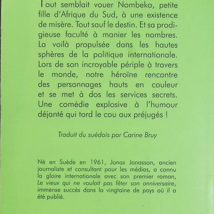 L'Analphabète qui savait compter de Jonas Jonasson – Roman humoristique suédois, aventure rocambolesque et satire sociale - Livre