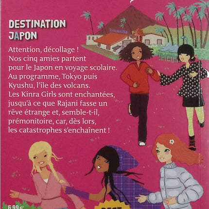 Kinra Girls Tome 5 – Destination Japon – Moka, Anne Cresci – roman jeunesse, aventure, voyage, Japon, culture et amitié - Livre