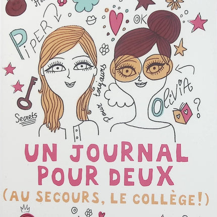 Un Journal pour deux – Au secours, le collège ! – Robin Mellom et Lindsey Leavitt | Roman jeunesse humoristique, amitié et rentrée scolaire - Livre