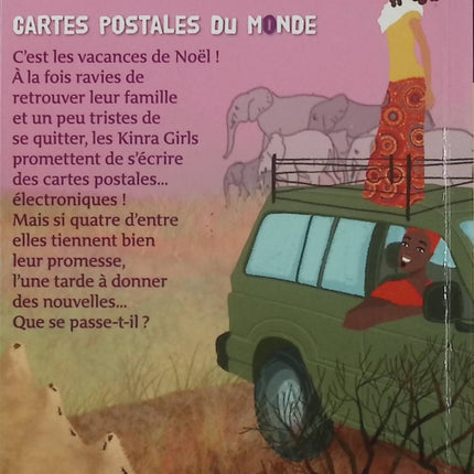 Kinra Girls Tome 10 – Cartes Postales du Monde – Moka, Anne Cresci – roman jeunesse, aventure, voyage, amitié et découverte - Livre