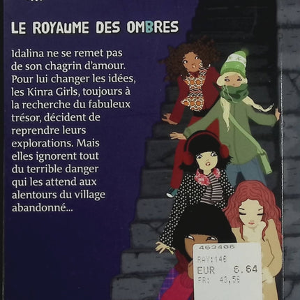 Kinra Girls Tome 8 – Le Royaume des Ombres – Moka, Anne Cresci – roman jeunesse, aventure, mystère, magie et amitié - Livre