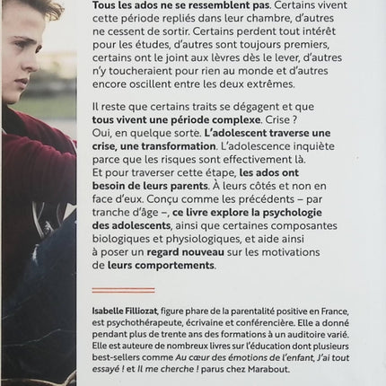 On ne se comprend plus – Isabelle Filliozat – Comprendre l’adolescence, gérer les conflits parents-ados et accompagner les 12-17 ans - Livre