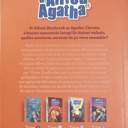 Les Enquêtes d’Alfred et Agatha Tome 1 – L’Affaire des oiseaux – Ana Campoy | Roman policier jeunesse, mystère et aventure - Livre