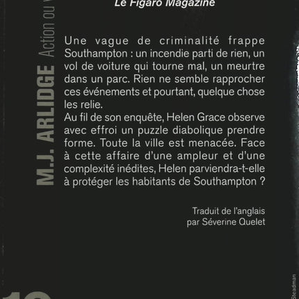 Action ou vérité – M. J. Arlidge, thriller psychologique haletant entre enquête, secrets et suspense - Livre