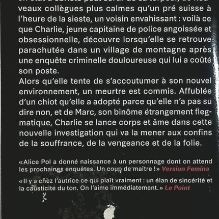 Coup de pelle – Alice Pol, roman policier drôle et enquête pleine de suspense - Livre