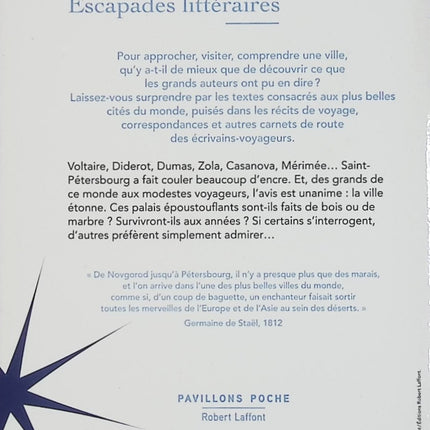 Saint-Pétersbourg, escapades littéraires – Collectif d'auteurs – Voyage culturel et littérature russe – Livre d'occasion - Livre