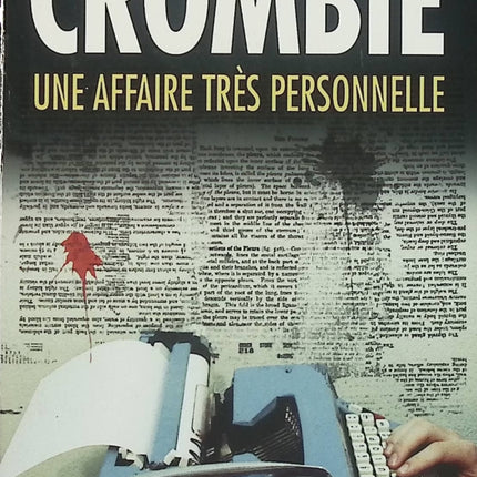 Une affaire très personnelle – Deborah Crombie – Enquête de Duncan Kincaid et Gemma James – Polar britannique – Livre d'occasion - Livre