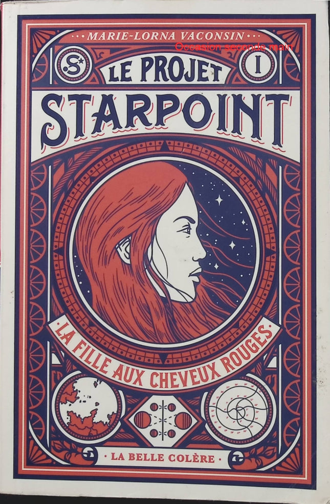 Le Projet Starpoint Tome 1 – La Fille aux cheveux rouges – Marie-Lorna Vaconsin | Roman jeunesse fantastique et aventure mystérieuse - Livre