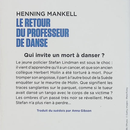 Le Retour du professeur de danse – Henning Mankell – Thriller suédois – Livre d'occasion - Livre