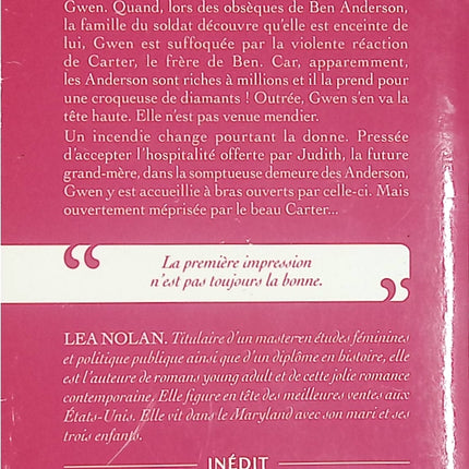 Une si jolie surprise – Léa Nolan – Romance contemporaine – Livre d'occasion - Livre
