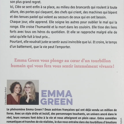 Ce qui nous rend vivants – Emma Green – Romance contemporaine, New Adult, amour et reconstruction - Livre