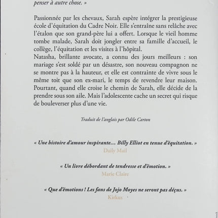 Où tu iras j’irai – Jojo Moyes – Romance contemporaine – Amour, famille, voyage et seconde chance - Livre